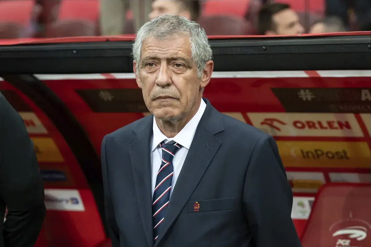 WARSAW, POLAND - JUNE 16, 2023: Friendly football match Poland vs Germany 1:0. Fernando Santos head coach of Poland.