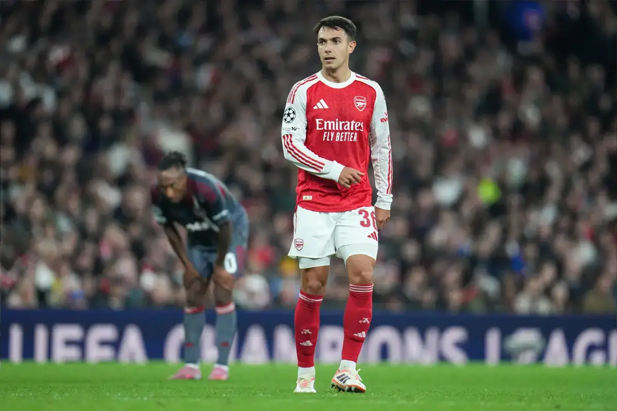 Martin Zubimendi of Arsenal during the UEFA Champions League match Arsenal vs Olympiakos FC at Emirates Stadium, London, United Kingdom, 1st October 2025