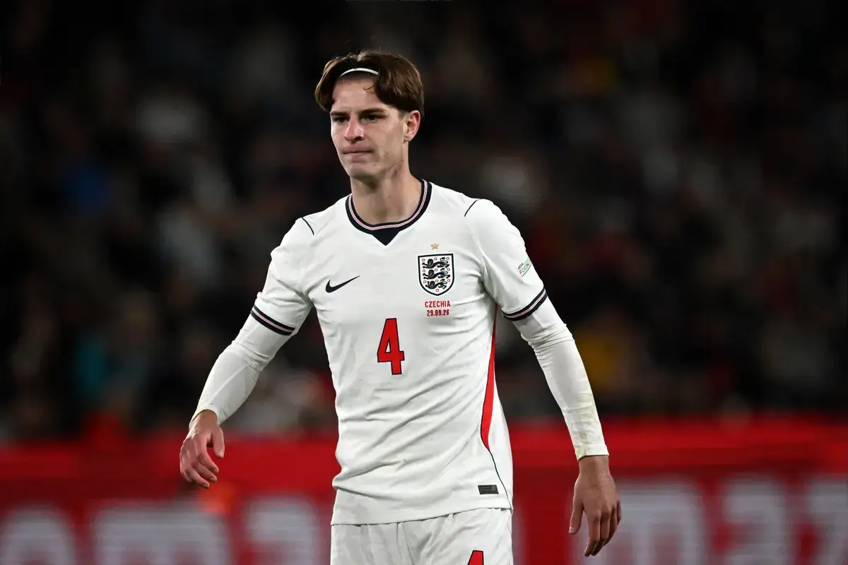 September 29, 2026, Prague, Czech Republic: Alex Scott of England during UEFA Nations League A group 3 soccer match in Prague on September 29, 2026.