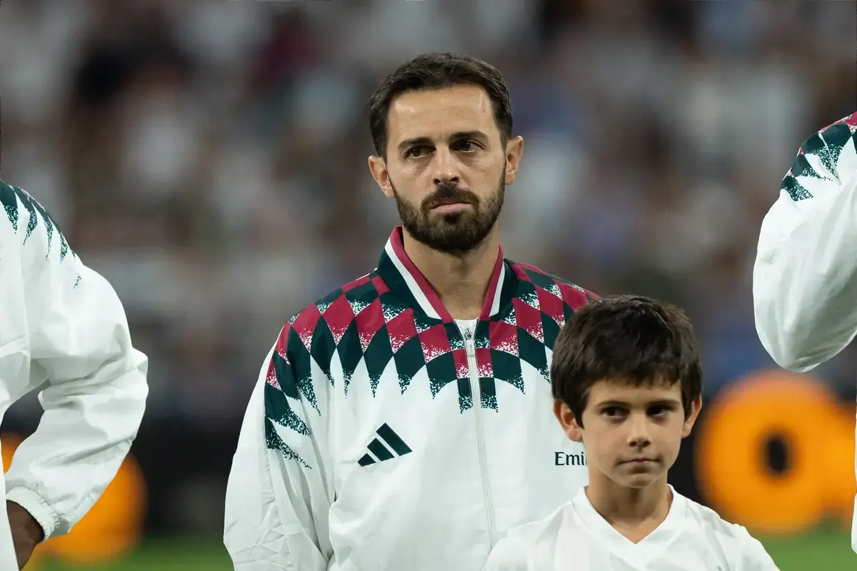 September 12, 2026, Madrid, Madrid, Spain: Bernardo Silva of Real Madrid CF during La Liga football match between Real Madrid CF and Rayo Vallecano at Santiago Bernabeu Stadium in Madrid, Spain, September 12, 2026.