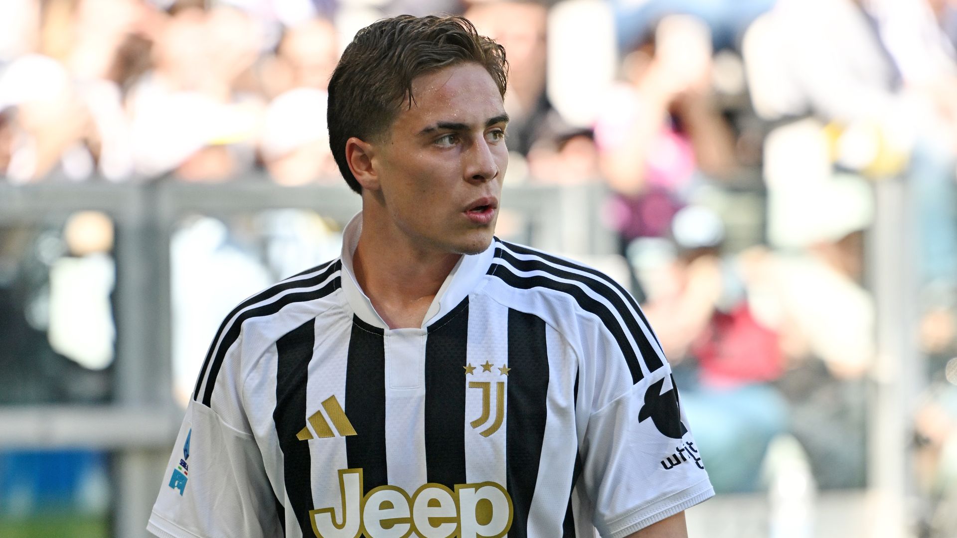 Kenan Yildiz of Juventus FC during the Serie A match between Juventus FC and ACF Fiorentina at Allianz Stadium on May 17, 2026 in Turin, Italy.
