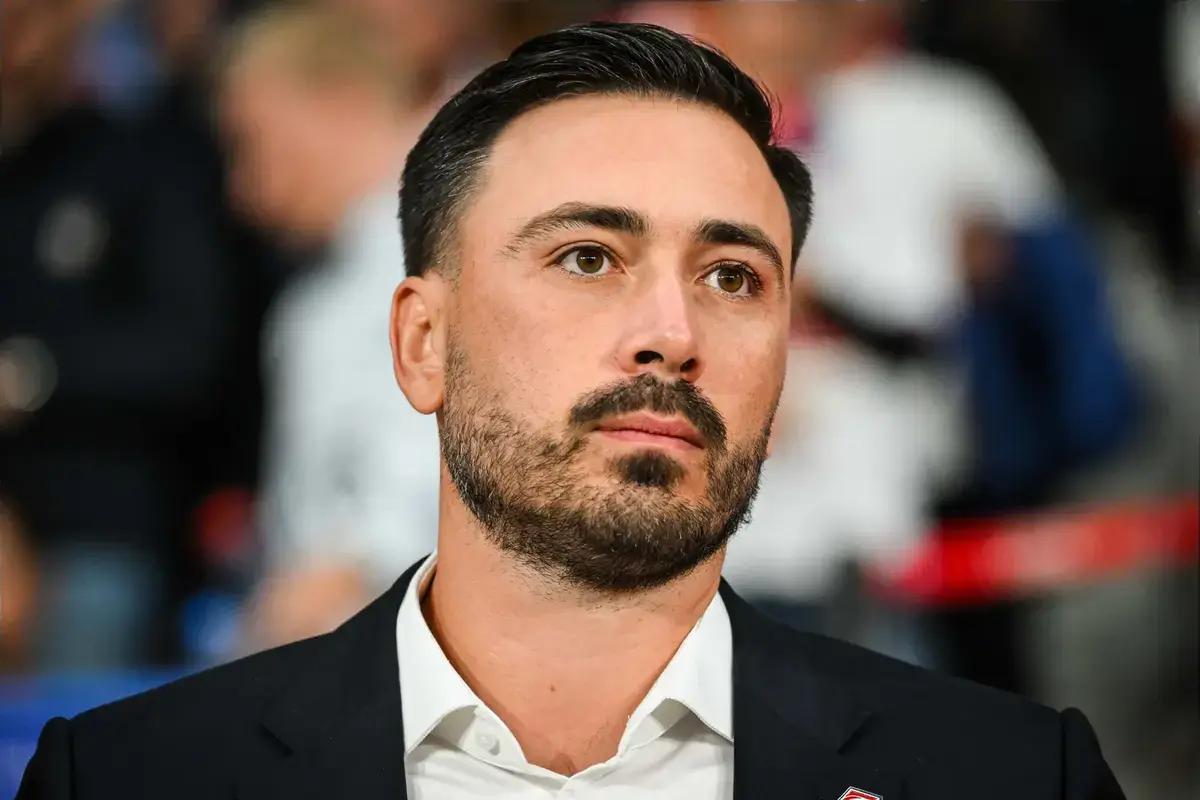 September 8, 2026, Villeneuve-D'ascq, France, France: Davide ANCELOTTI of Lille during the UEFA Champions League, League Phase MD1 match between Lille OSC (LOSC) and Real Betis Balompie at Pierre Mauroy Stadium on October 23, 2025 in Villeneuve-d'Ascq near Lille, France.