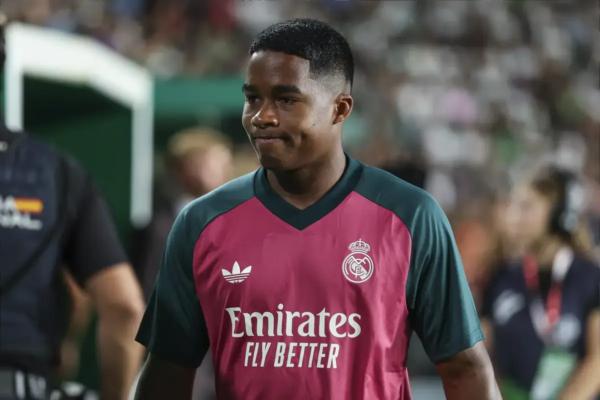 September 15, 2026, Elche, Elche, Spain: Endrick of Real Madrid CF looks on during the Spanish League, LaLiga EA Sports, football match played between Elche CF and Real Madrid CF at Estadio Manuel Martinez Valero on September 15, 2026, in Elche, Spain.